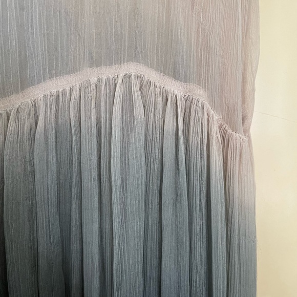 NWT Chan Luu Sheer Ombré Dress - Picture 3 of 8